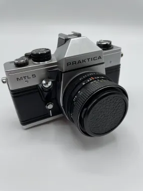 Appareil photo vintage Allemagne RDA Praktica TL 5 Pentacon FilmSLR Caméra M42 - Ressourcerie Histoires Sans Fin