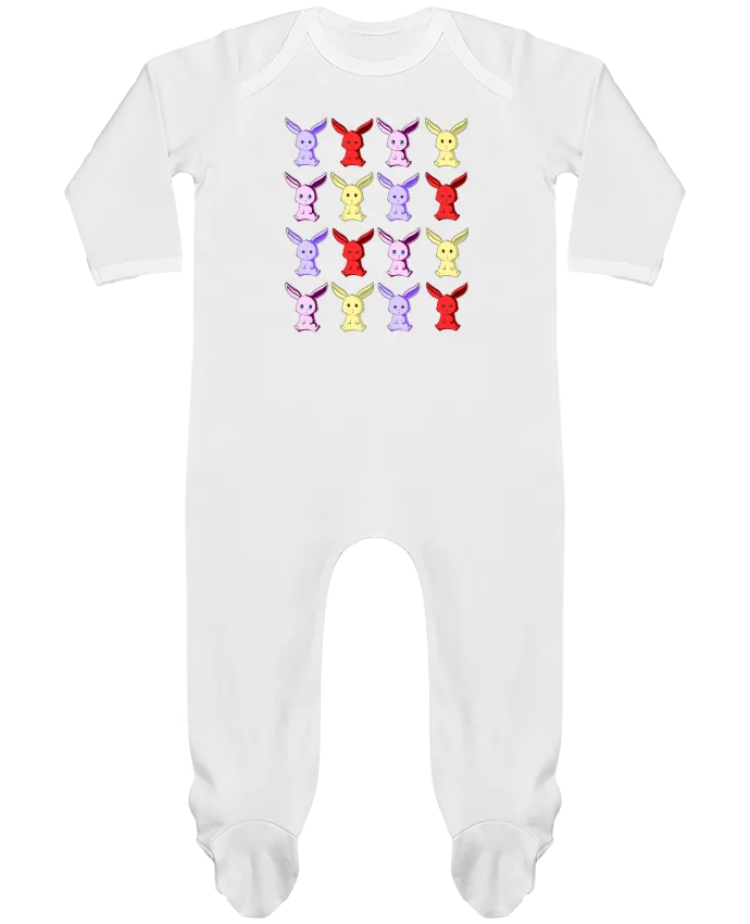 Body Pyjama Bébé Conejitos de Colores par MaaxLoL