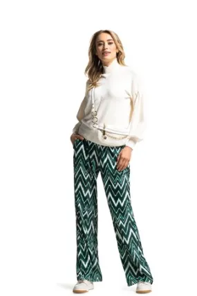 CAROLINE BISS - PANTALON VELOURS REF : 4543/29