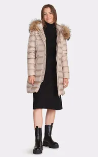 Doudoune cintrée Joyce beige Rock and Blue - La Canadienne - Doudounes Textile Beige