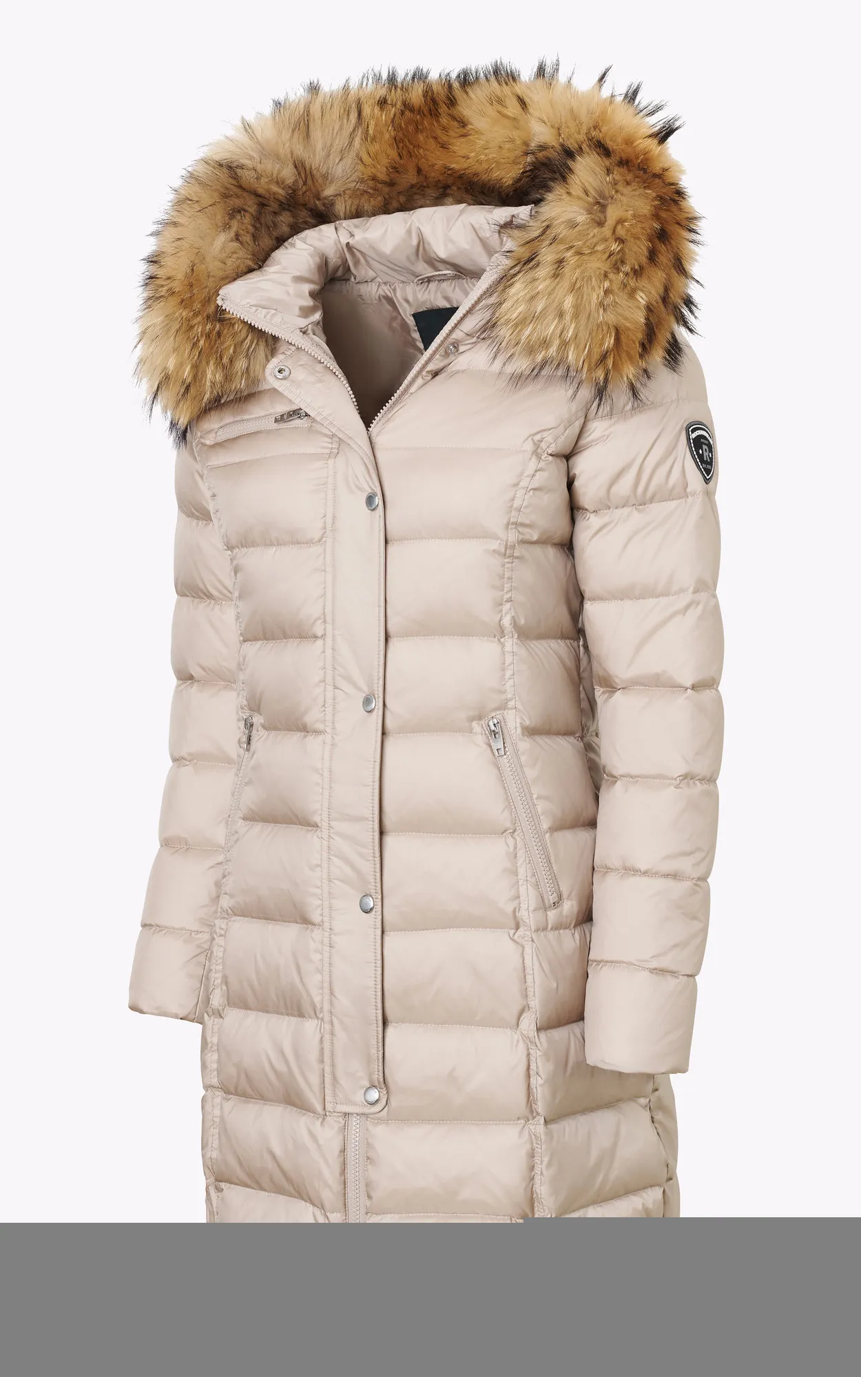 Doudoune cintrée Joyce beige Rock and Blue - La Canadienne - Doudounes Textile Beige