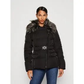 Doudoune courte cintrée marisol noir femme - Guess | wimod