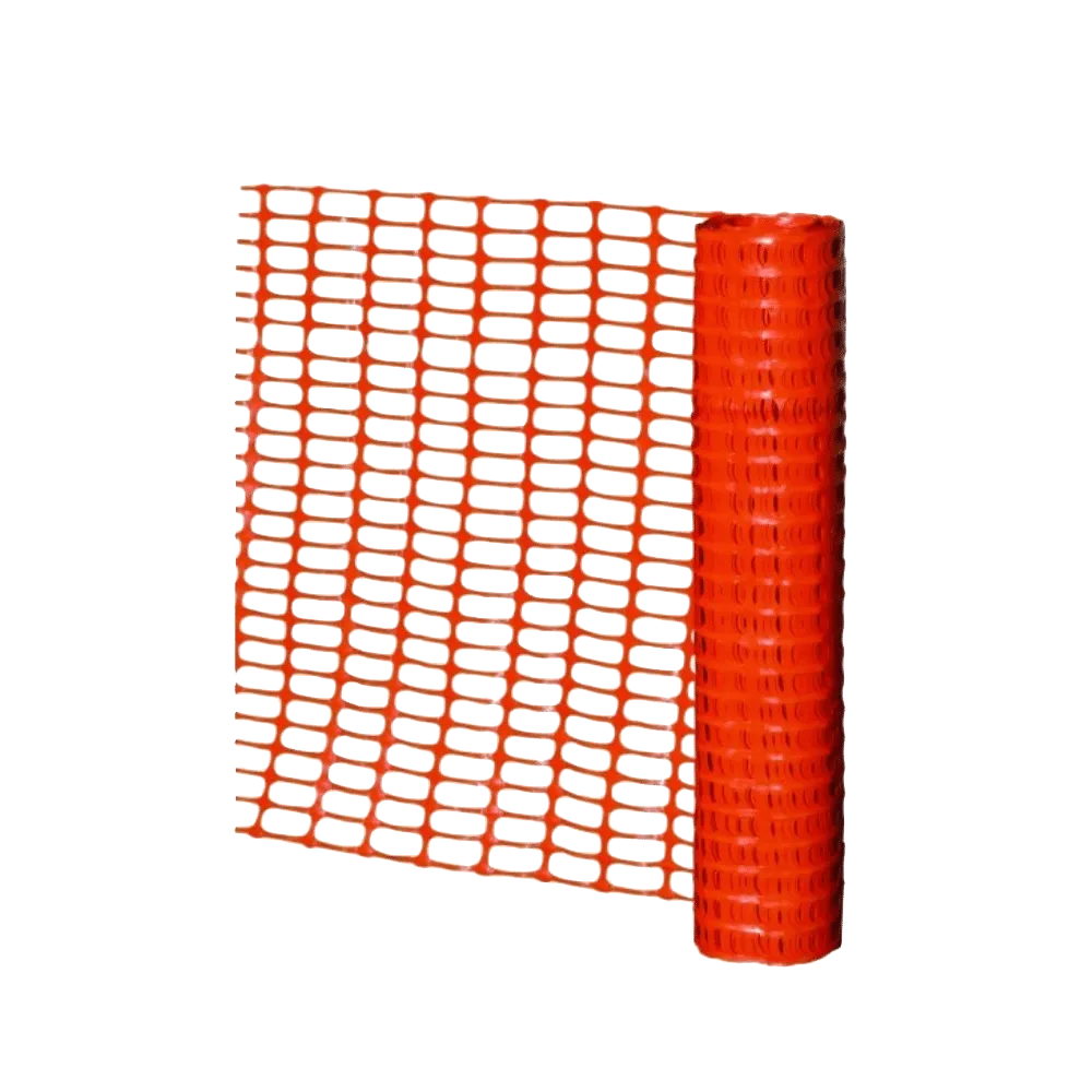 Grillage de signalisation orange 