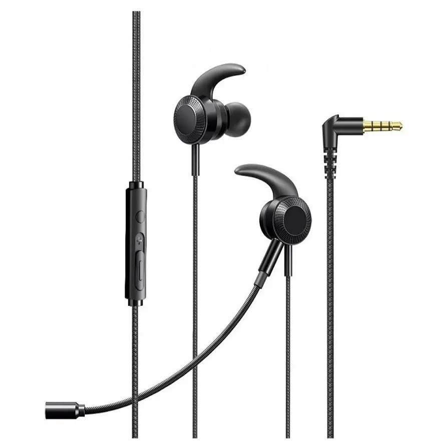 Mcdodo Écouteurs intra-auriculaires Prise de jeu numérique 3,5 mm Noir