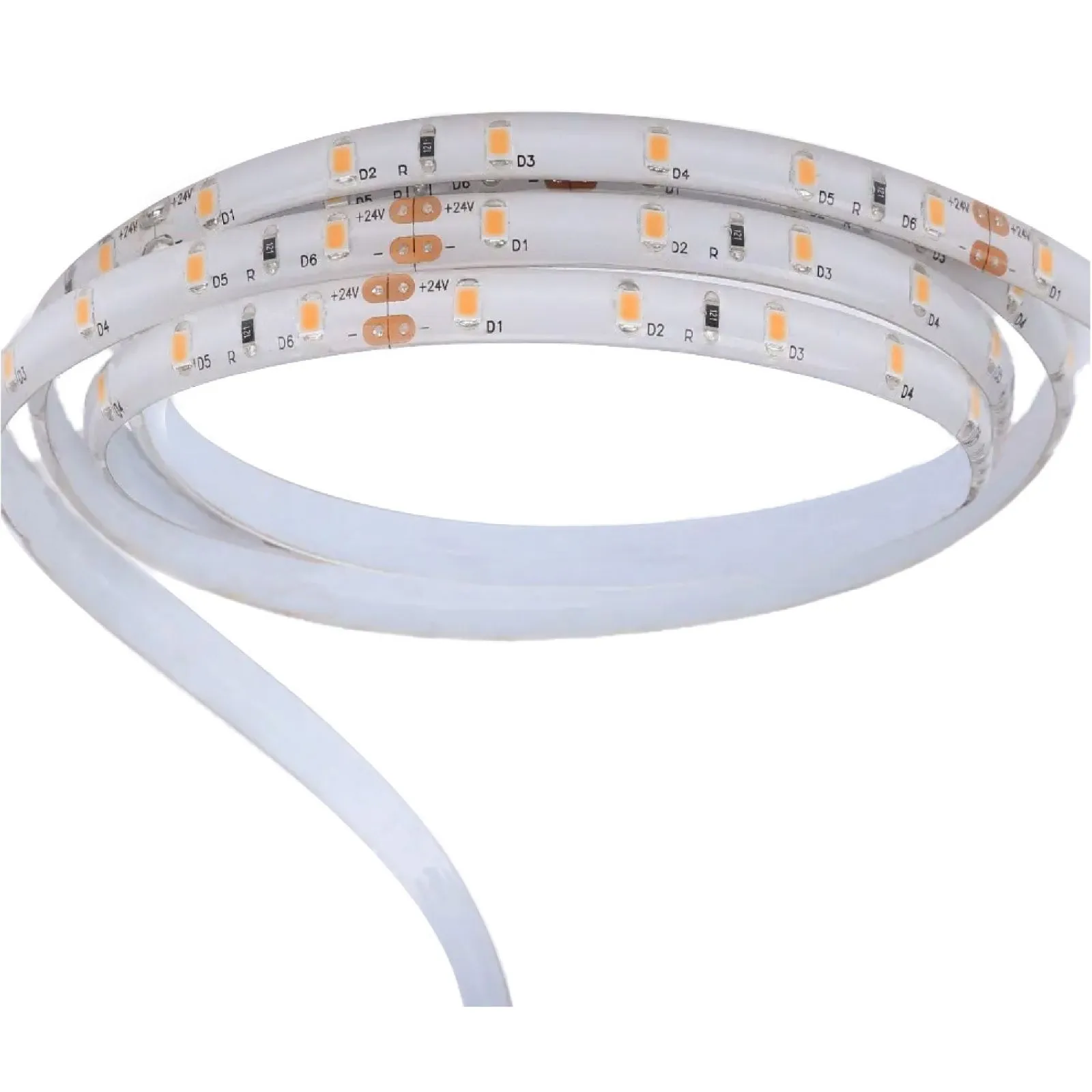 Noxion Rubans LED Naga 5 Mètre 24V - 60LEDs/m - 4.8W/m - 927 Blanc Très Chaud | 8mm - IP65 - Meilleur Rendu Des Couleurs - SMD28