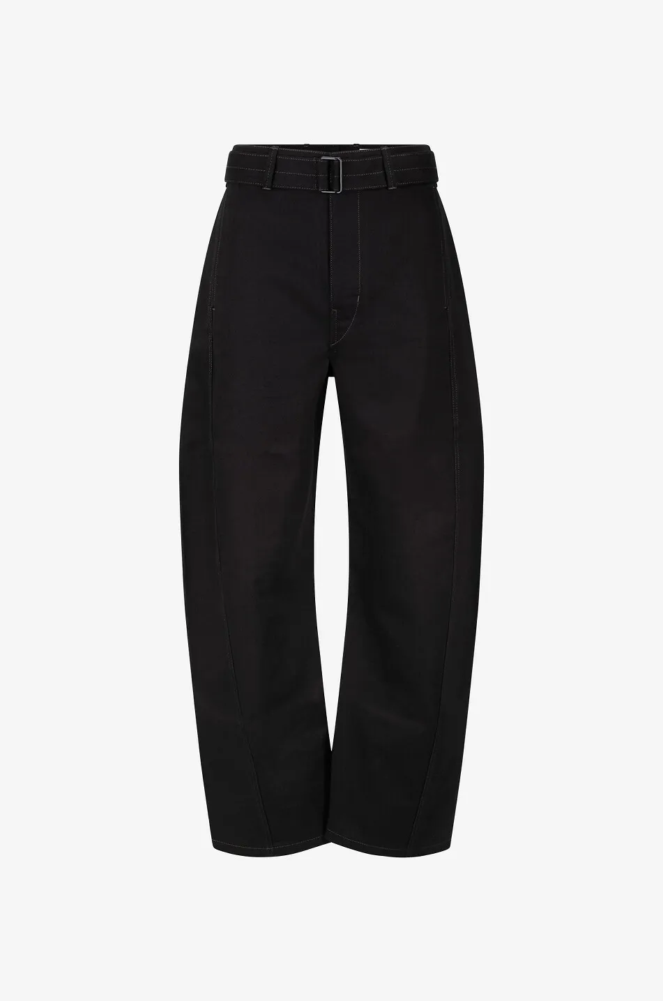 Pantalon décontracté en denim Twisted Belted