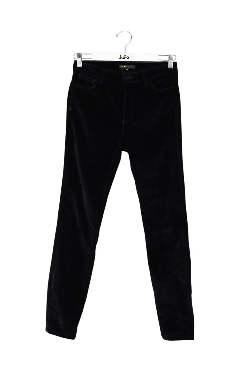 Pantalon slim en velours