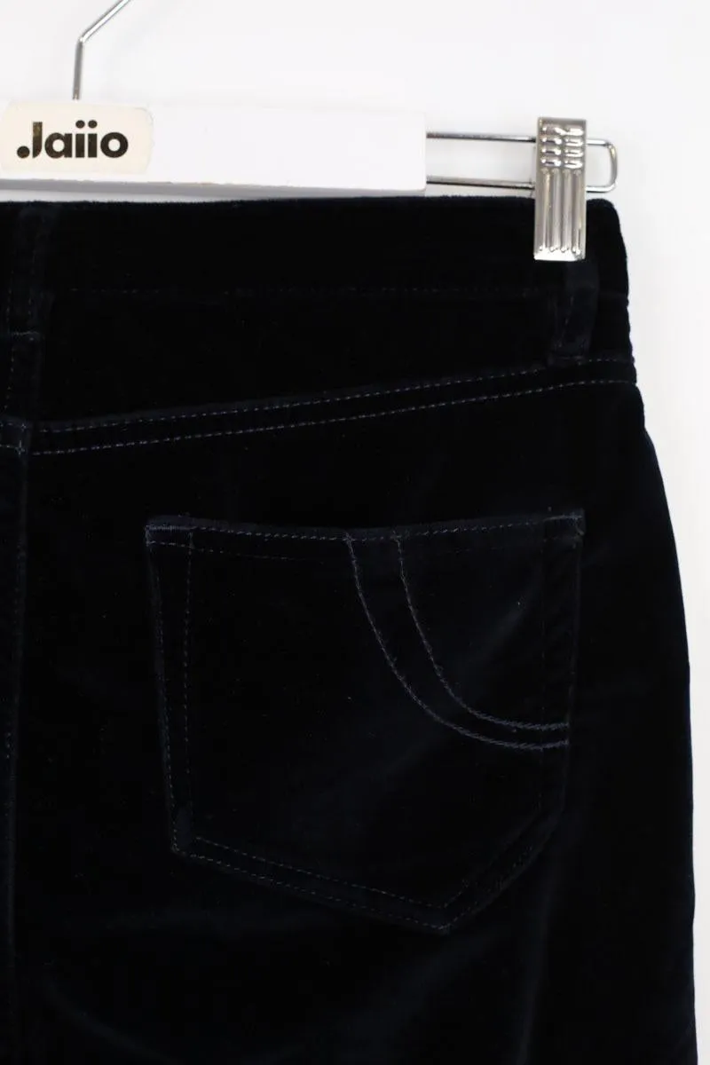 Pantalon slim en velours