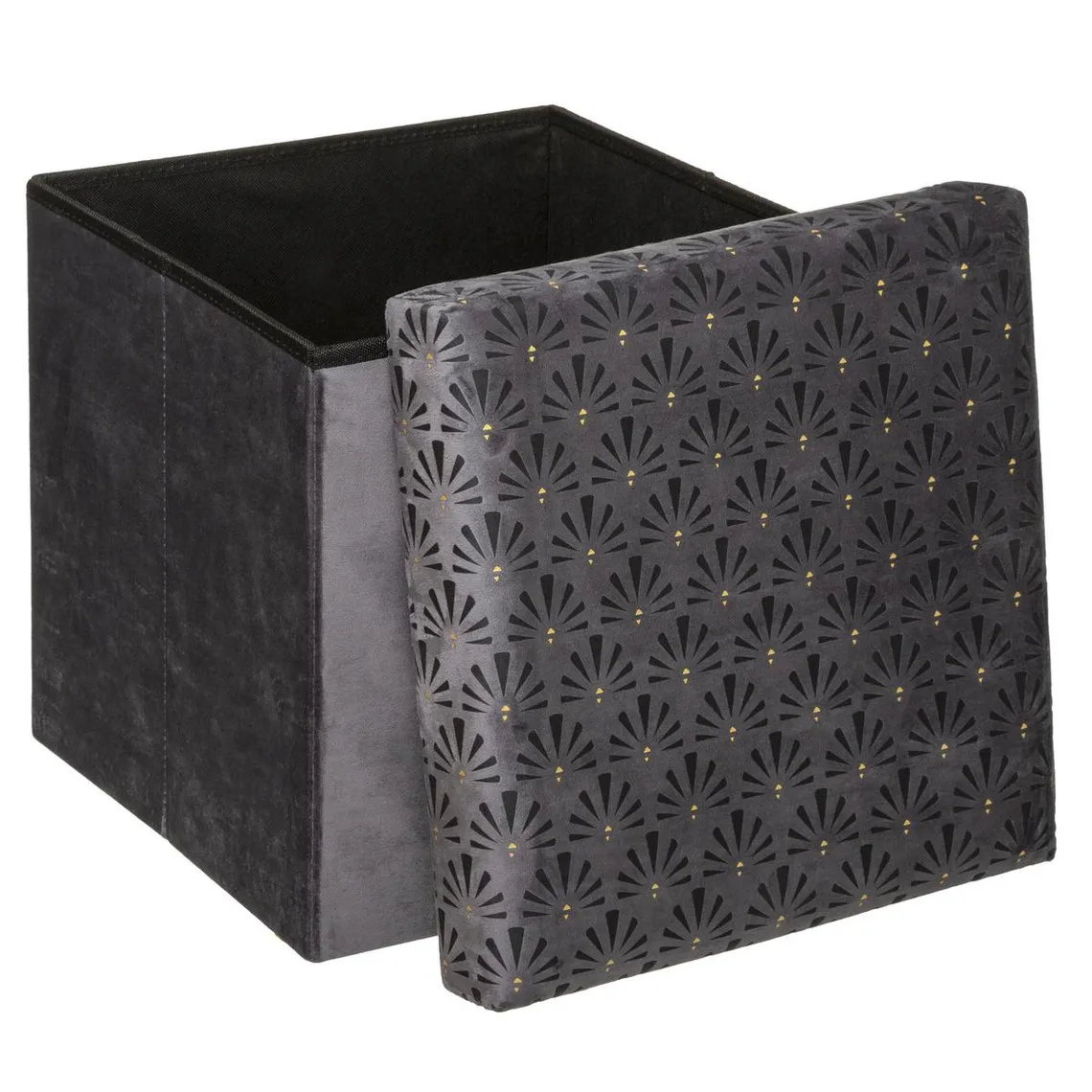Pouf Pliable Velours G GAL Liam | 3 Suisses