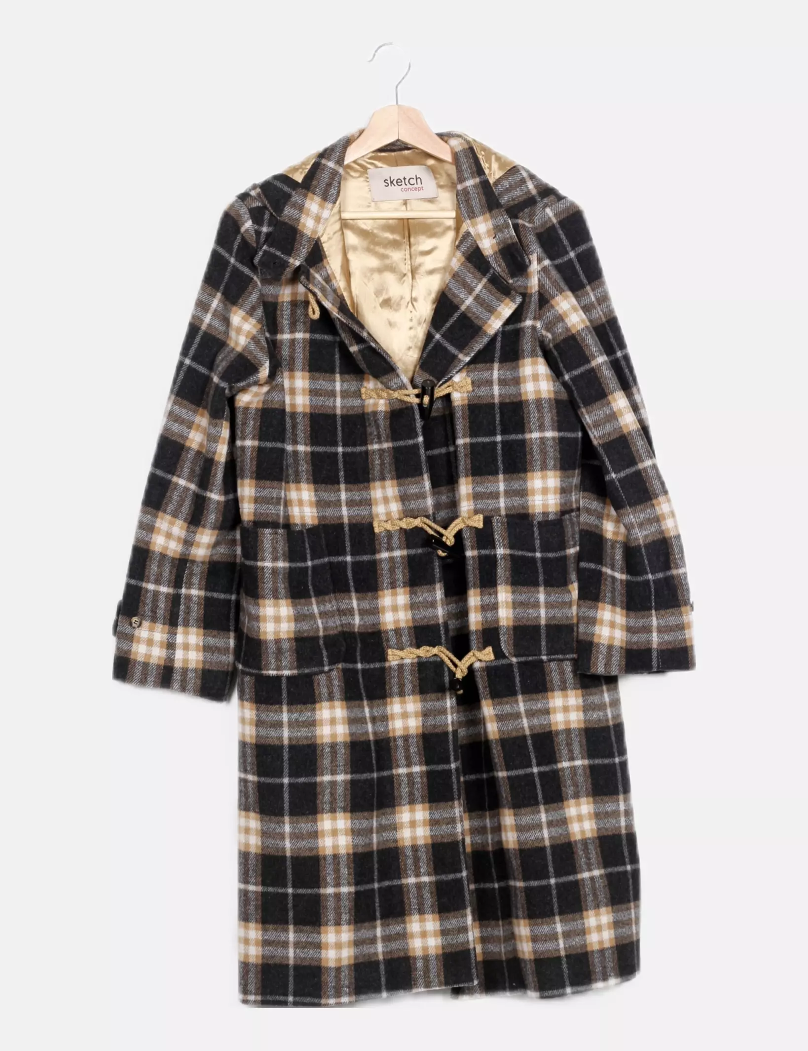 Sketch Concept Duffle-coat Laine