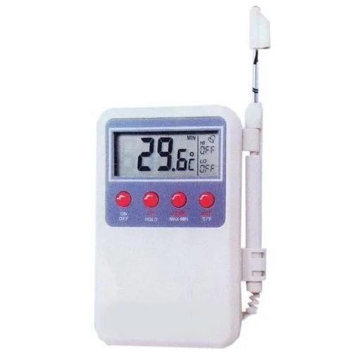Thermo-hygromètre numérique -H-9269 thermomètre numérique à alarme haute/basse température avec sonde et capteur 