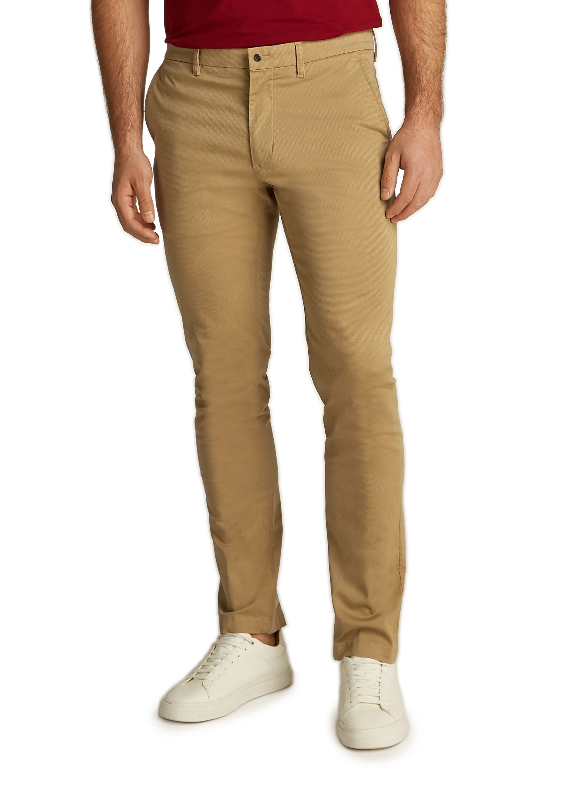TOMMY HILFIGER  Pantalon cintrée  - Beige