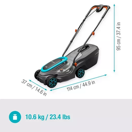 Tondeuse PowerMax 32/18V P4A- Kit prêt à l'emploi - GARDENA - 14632-20