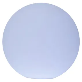Witte prikspot bol Aimee, 30 cm, kleur naar wens in te stellen